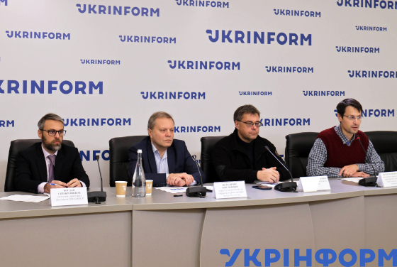 Пресконференція "Безпекові ризики у сфері енергетики: думка громадян та пропозиції експертів" в Укрінформі
