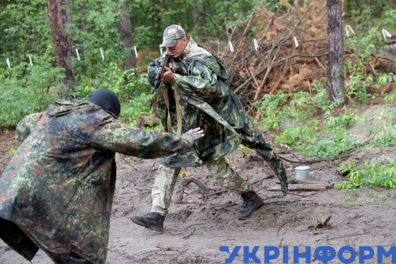 Вишкіл добровольчих формувань територіальних громад на Київщині