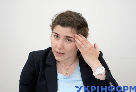 Анна Коваленко дала інтерв’ю кореспонденту Укрінформу
