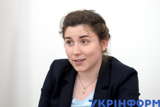 Анна Коваленко дала інтерв’ю кореспонденту Укрінформу