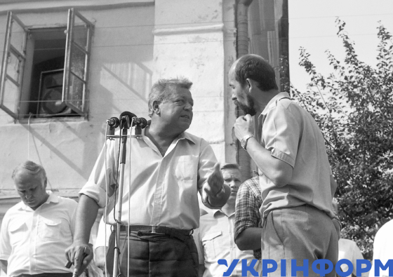 Мітинги-протести рухівців у Луцьку