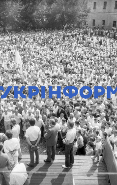 Мітинги-протести рухівців у Луцьку