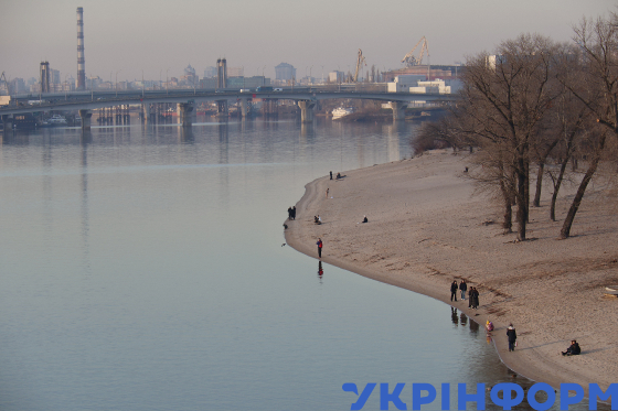 Парковий міст через Дніпро