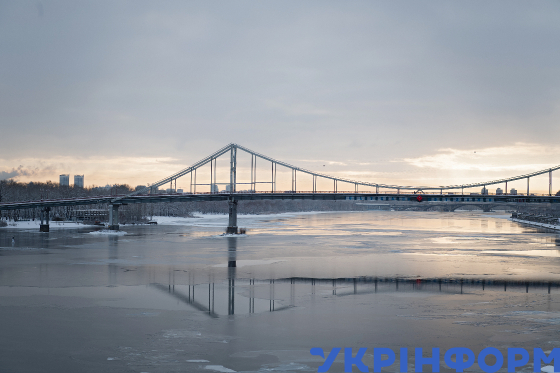 Засніжений Київ