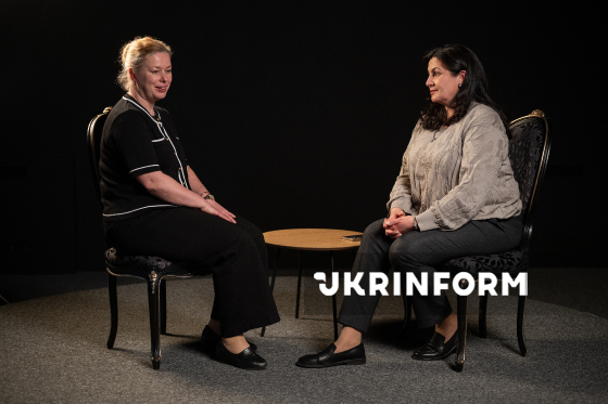 Іванна Климпуш-Цинцадзе дала інтерв`ю кореспонденту Укрінформу