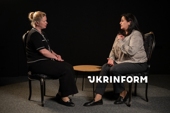 Іванна Климпуш-Цинцадзе дала інтерв`ю кореспонденту Укрінформу