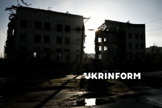 Прифронтовий Oрiхiв на Запоріжжі