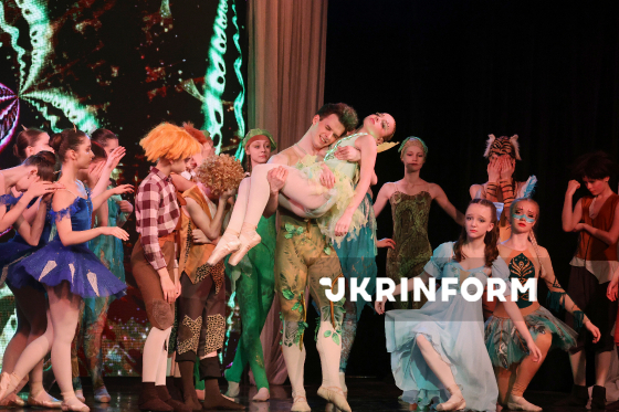 У Харкові на сцені Loft Stage учні хореографічної школи представили балет-фентезі “Пітер Пен”