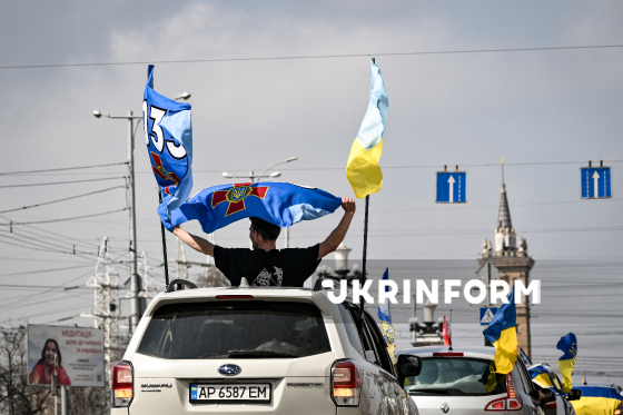 В Запоріжжі провели автопробіг пам`яті