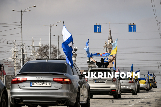 В Запоріжжі провели автопробіг пам`яті