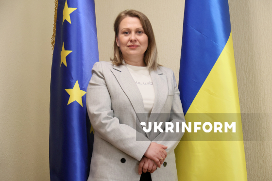 Юлія Чернобров дала інтерв’ю кореспонденту Укрінформу
