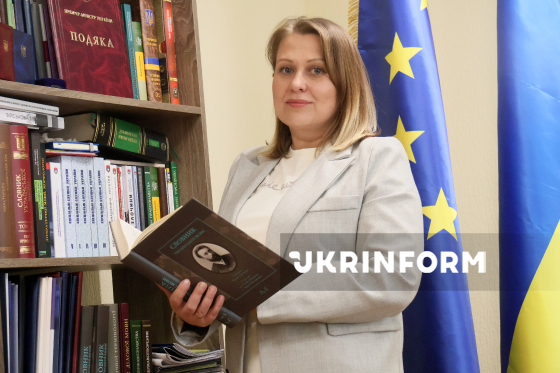 Юлія Чернобров дала інтерв’ю кореспонденту Укрінформу