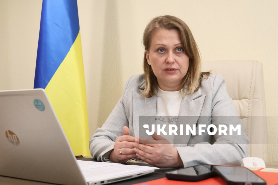 Юлія Чернобров дала інтерв’ю кореспонденту Укрінформу